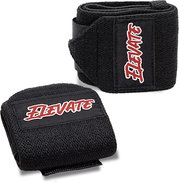 Baki Anime Wrist Wraps (19" Premium Quality) for Powerlifting, Bodybuilding, Weight Lifting - Wrist Support Braces, bench press, gym accessories, gym stuff, lifting accessories, weightlifting straps