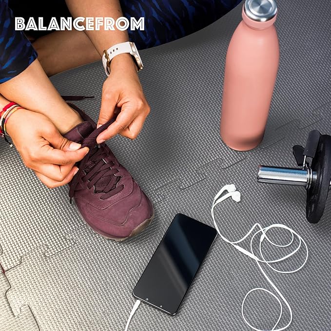 BalanceFrom Puzzle Exercise Mat with EVA Foam Interlocking