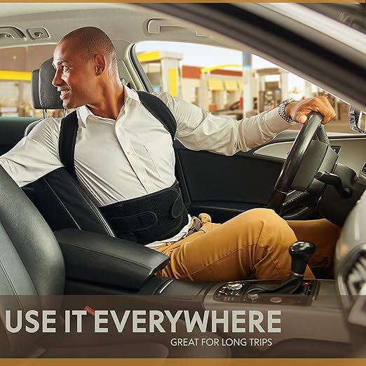 Back Brace Posture Corrector for Men and Women - Adjustable Posture Back Brace for Upper and Lower Back Pain Relief - Muscle Memory Support Straightener (XX-Large) (45-48")