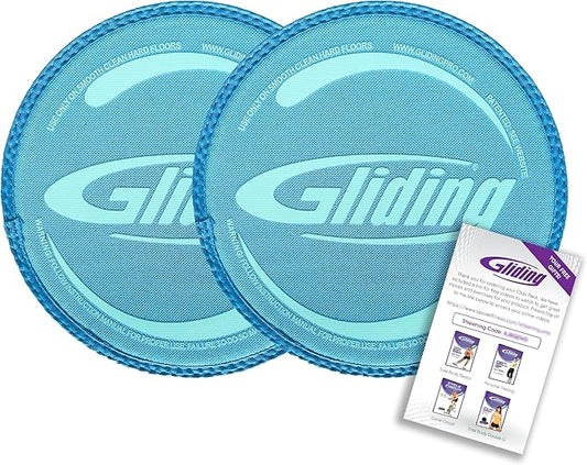 Gliding Discs for Working Out - Exercise Sliders 1 Pair, 4 Streaming