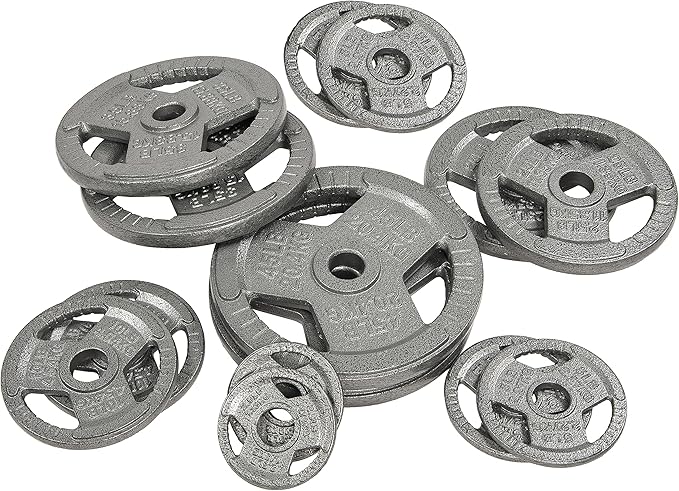 Signature Fitness Olympic 2-Inch Cast Iron Plate Weight